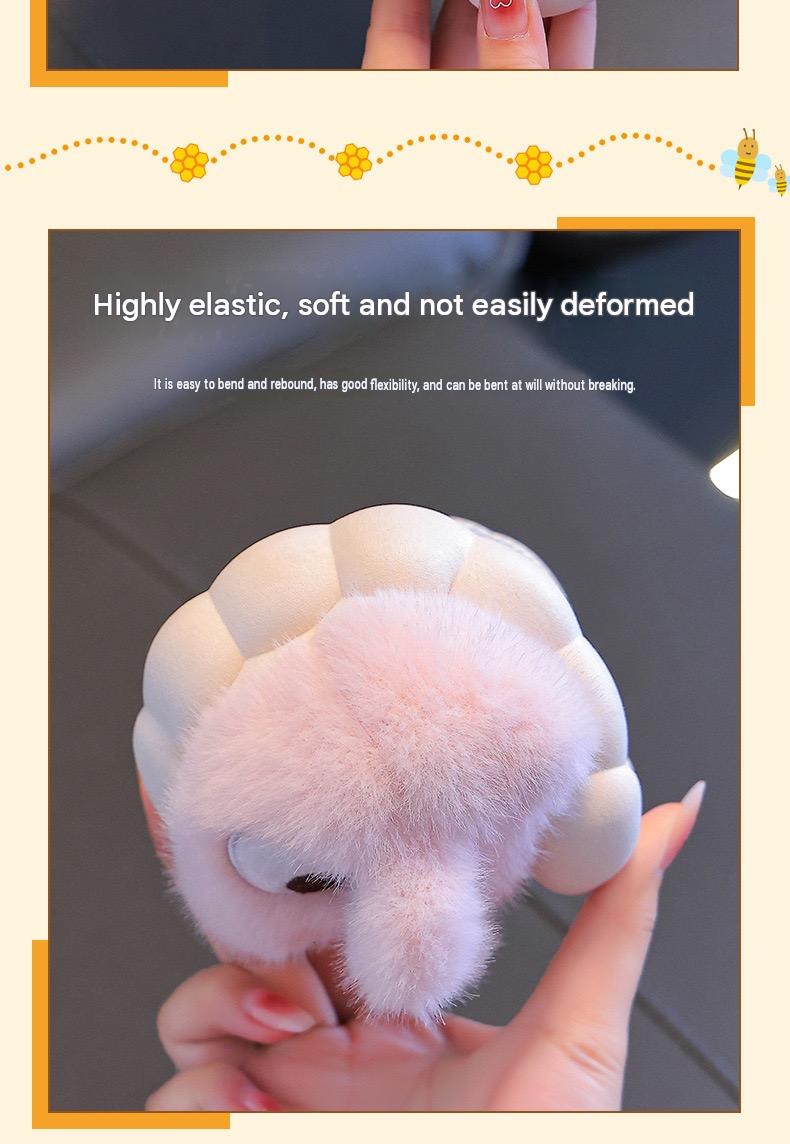 Children's cotton slippers, winter style, girls' bunny style, indoor home, parent-child, non-slip, warm, for medium and large children, boys and babies.